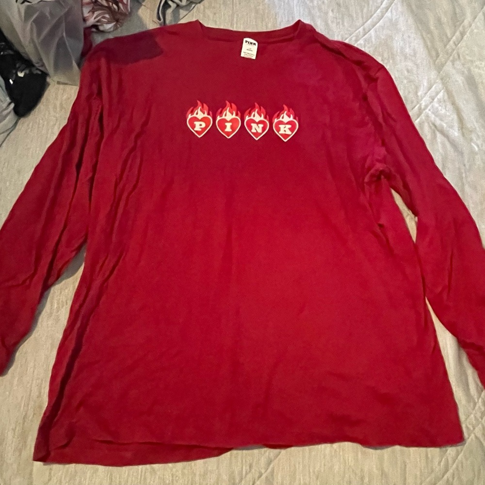 PINK Victoria's Secret Red Tee